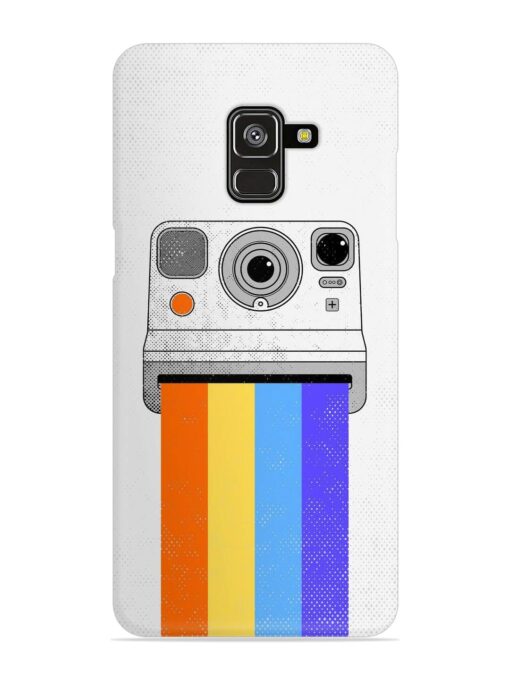 Retro Camera Art Snap Case for Samsung Galaxy A8 Plus