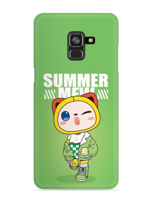 Summer Mew Snap Case for Samsung Galaxy A8 Plus