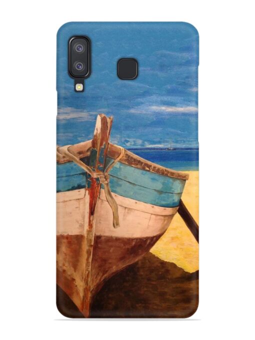 Canvas Painting Snap Case for Samsung Galaxy A8 Star Zapvi