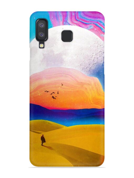 Sandy Desert Snap Case for Samsung Galaxy A8 Star