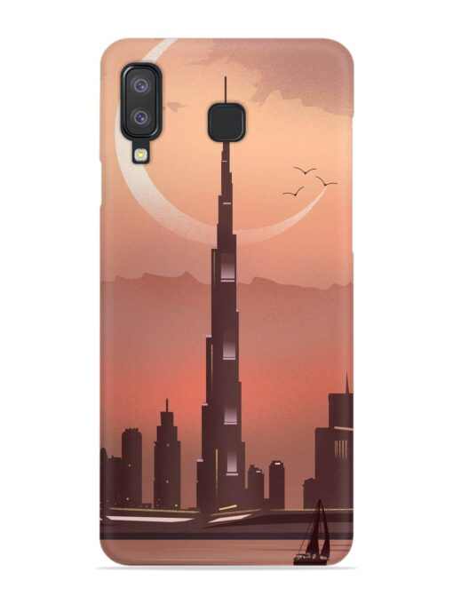 Landmark Burj Khalifa Snap Case for Samsung Galaxy A8 Star Zapvi