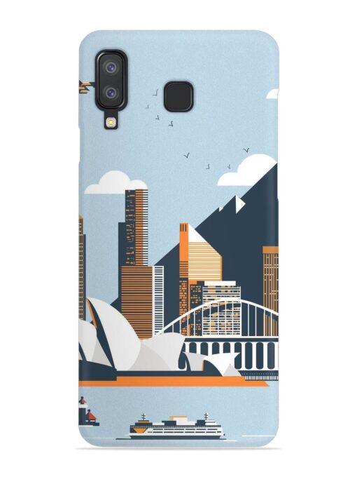 Sydney Opera Landscape Snap Case for Samsung Galaxy A8 Star Zapvi