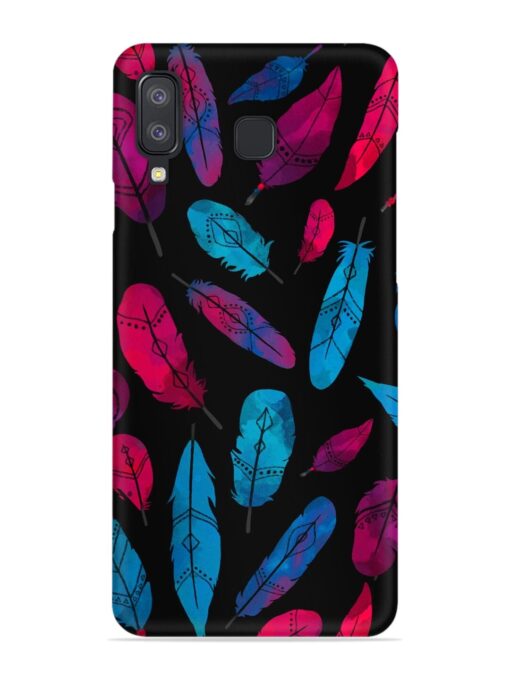 Feather Art Snap Case for Samsung Galaxy A8 Star Zapvi