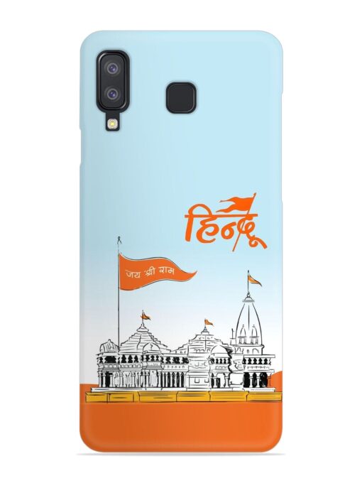 Ram Mandir Hindu Snap Case for Samsung Galaxy A8 Star