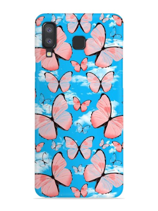 Seamless Pattern Tropical Snap Case for Samsung Galaxy A8 Star