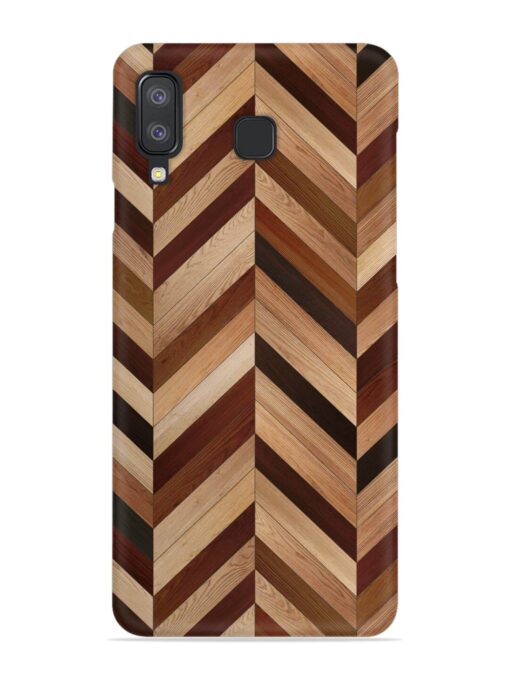 Seamless Wood Parquet Snap Case for Samsung Galaxy A8 Star