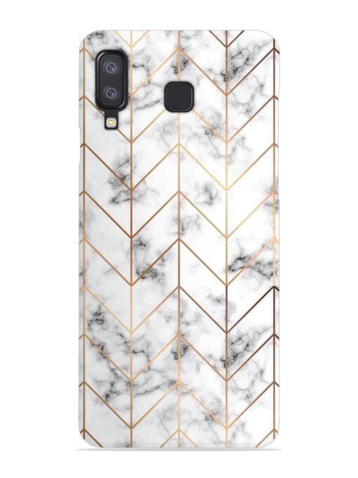 Vector Marble Texture Snap Case for Samsung Galaxy A8 Star Zapvi