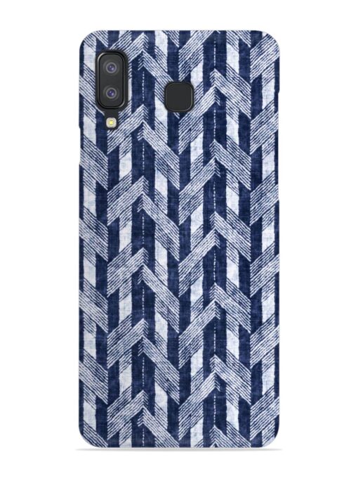 Abstract Herringbone Motif Snap Case for Samsung Galaxy A8 Star Zapvi