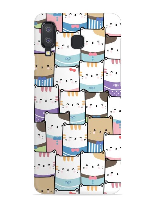 Cute Adorable Cat Snap Case for Samsung Galaxy A8 Star