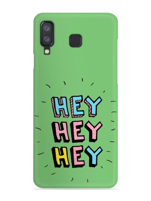 Hey Vector Cartoon Snap Case for Samsung Galaxy A8 Star Zapvi