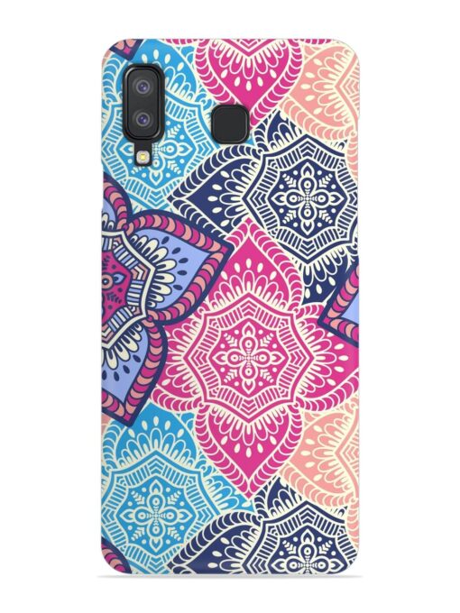 Ethnic Floral Seamless Snap Case for Samsung Galaxy A8 Star