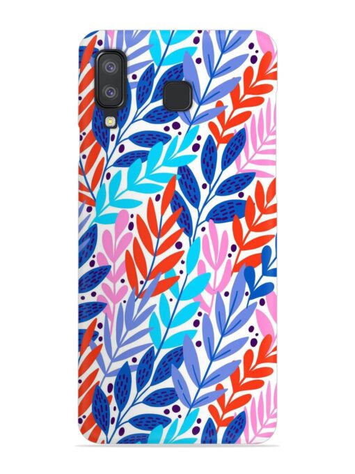 Bright Floral Tropical Snap Case for Samsung Galaxy A8 Star