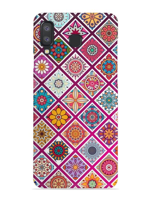 Seamless Tile Pattern Snap Case for Samsung Galaxy A8 Star