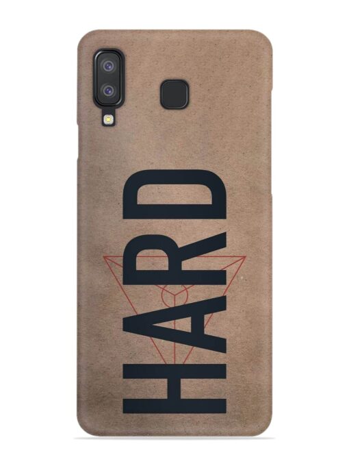 Hard Typo Snap Case for Samsung Galaxy A8 Star