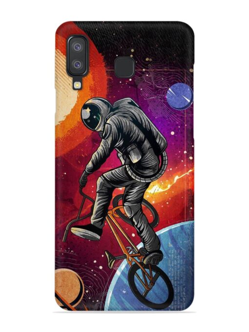 Super Eclipse Bmx Bike Snap Case for Samsung Galaxy A8 Star