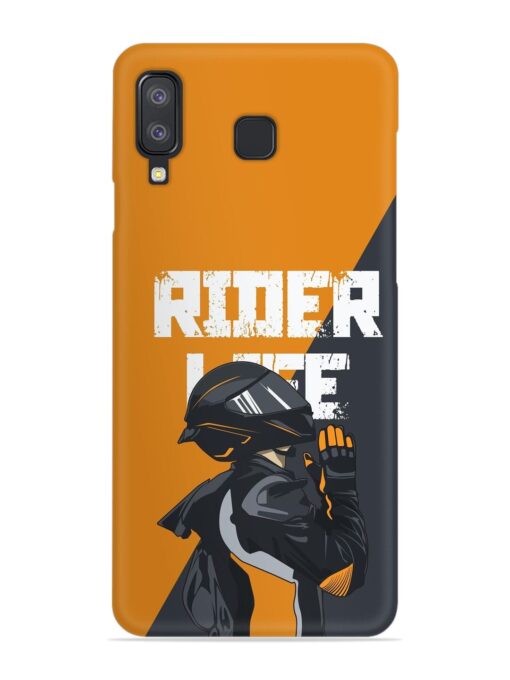 Rider Life Snap Case for Samsung Galaxy A8 Star