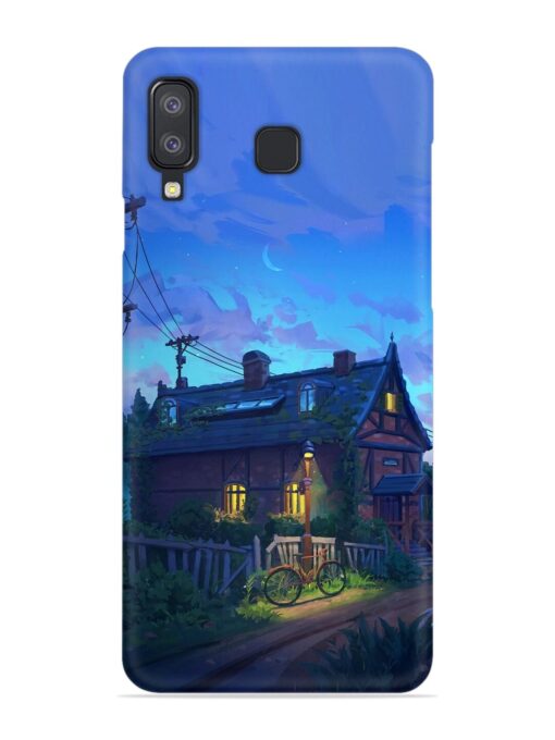 Beautiful Village House Snap Case for Samsung Galaxy A8 Star