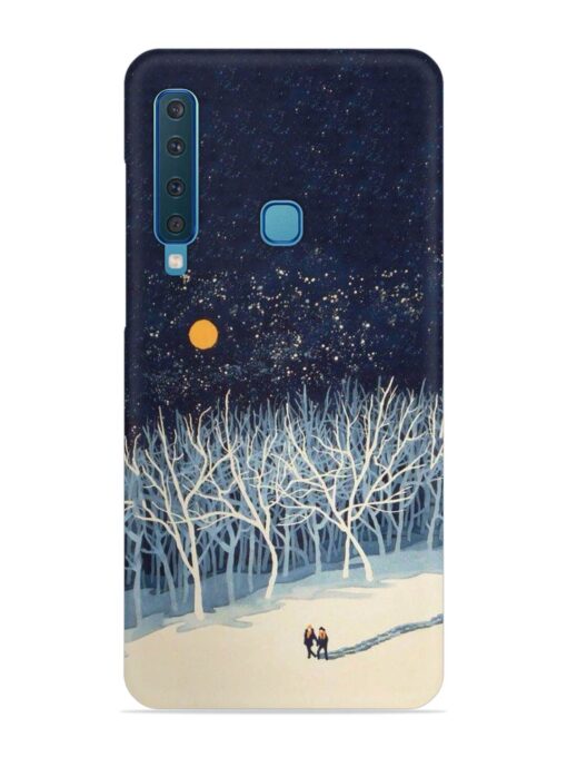 Full Moon Snowshoe Tour Snap Case for Samsung Galaxy A9 (2018)