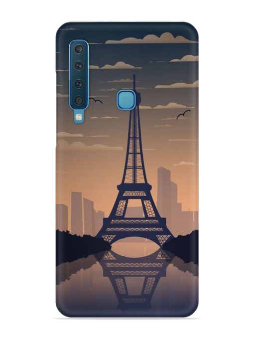 France Paris Eiffel Tower Gradient Snap Case for Samsung Galaxy A9 (2018)