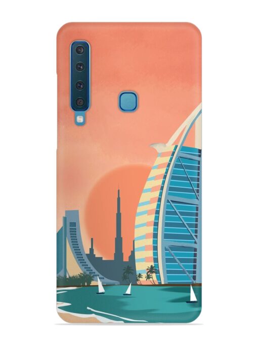 Dubai Architectural Scenery Snap Case for Samsung Galaxy A9 (2018) Zapvi