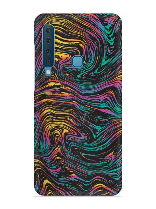 Abstract Liquid Colors Snap Case for Samsung Galaxy A9 (2018) Zapvi