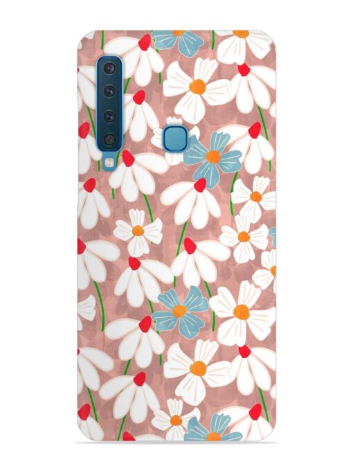 Abstract Petal Flowers Snap Case for Samsung Galaxy A9 (2018) Zapvi