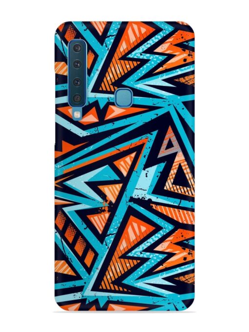 Abstract Seamless Grunge Snap Case for Samsung Galaxy A9 (2018) Zapvi