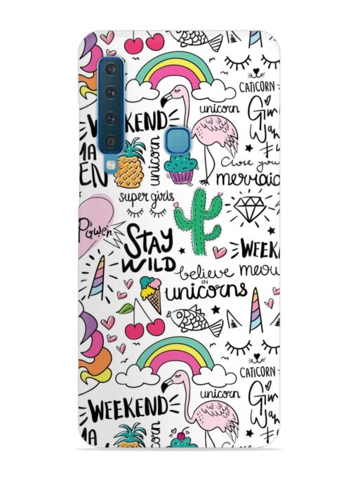 Unicorn Ice Cream Snap Case for Samsung Galaxy A9 (2018)