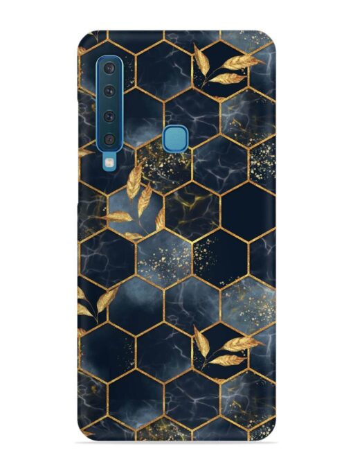 Marble Hexagon Seamless Snap Case for Samsung Galaxy A9 (2018) Zapvi