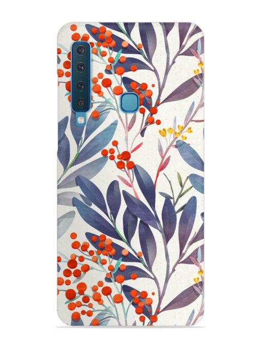 Seamless Floral Pattern Snap Case for Samsung Galaxy A9 (2018) Zapvi