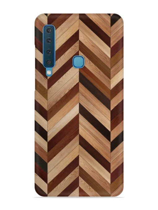 Seamless Wood Parquet Snap Case for Samsung Galaxy A9 (2018) Zapvi