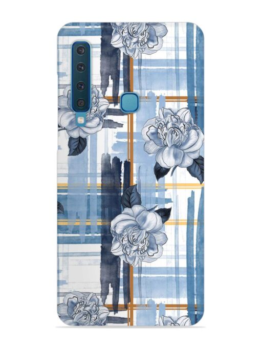 Watercolor Pattern Rose Snap Case for Samsung Galaxy A9 (2018) Zapvi