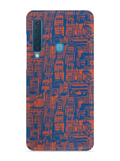 Hand Drawn Seamless Snap Case for Samsung Galaxy A9 (2018) Zapvi