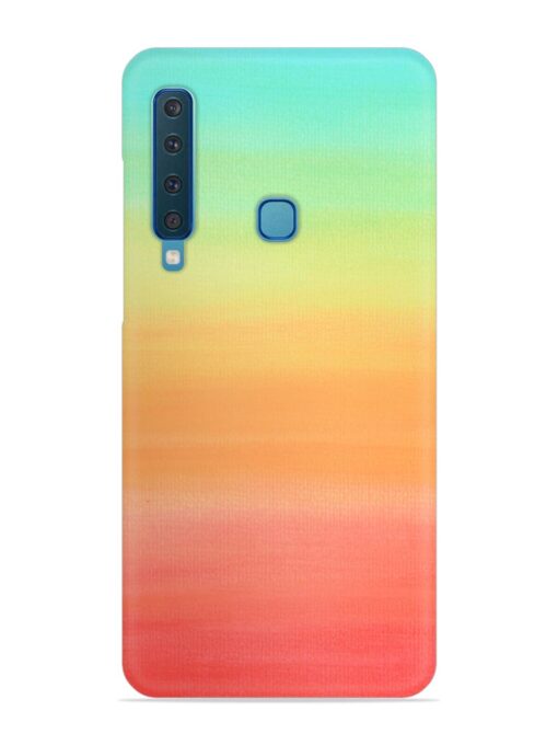 Background Sky Watercolor Snap Case for Samsung Galaxy A9 (2018) Zapvi