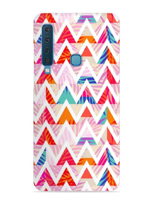 Abstract Triangle Background Snap Case for Samsung Galaxy A9 (2018) Zapvi