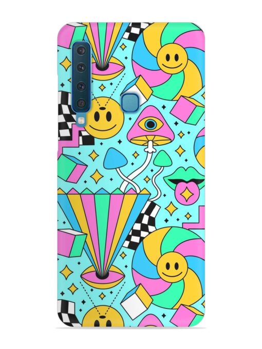 Trippy Rainbow 60S Snap Case for Samsung Galaxy A9 (2018)