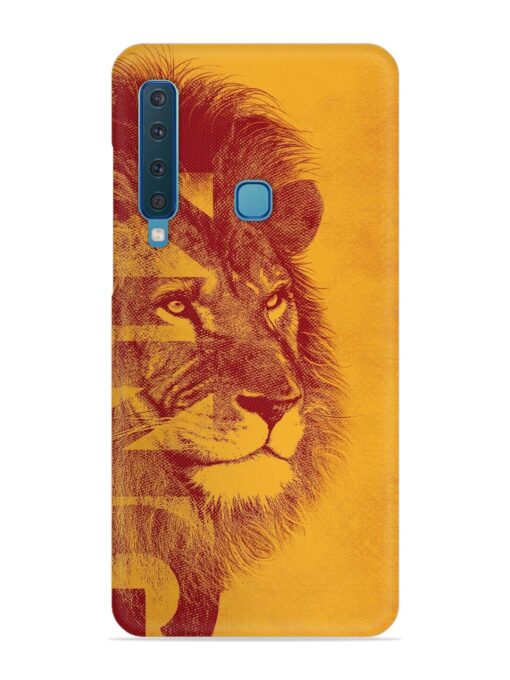 Gold Lion Crown Art Snap Case for Samsung Galaxy A9 (2018)