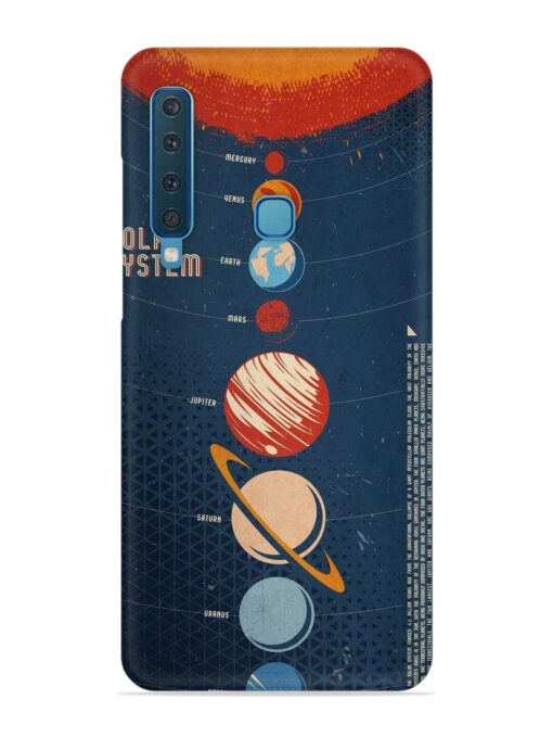 Solar System Vector Snap Case for Samsung Galaxy A9 (2018)