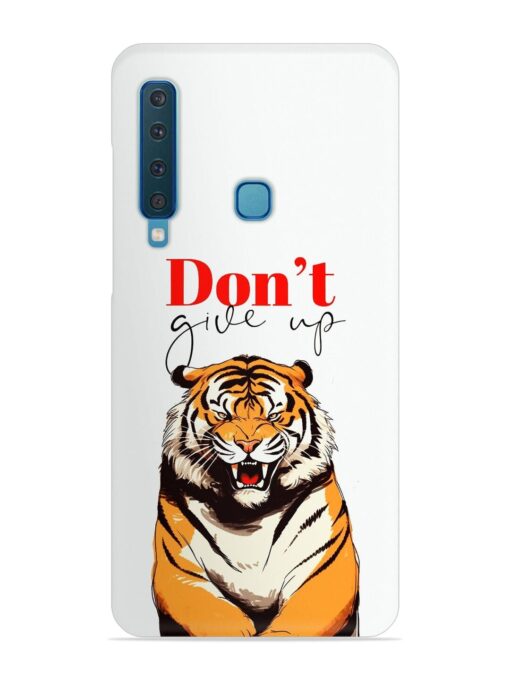 Don'T Give Up Tiger Art Snap Case for Samsung Galaxy A9 (2018) Zapvi