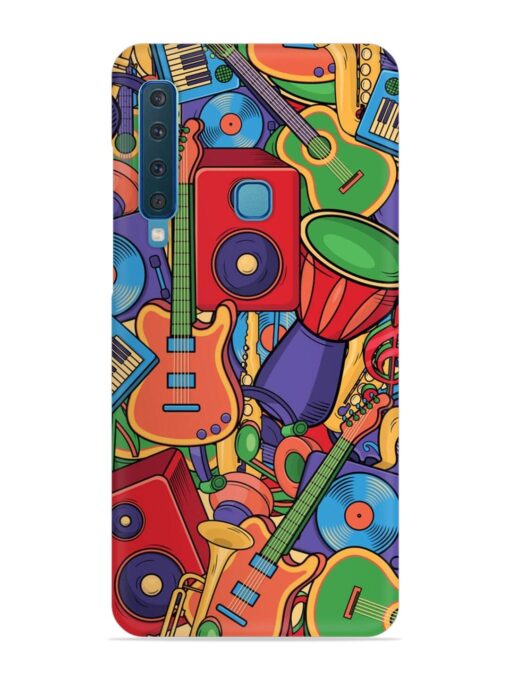 Colorful Music Art Snap Case for Samsung Galaxy A9 (2018) Zapvi