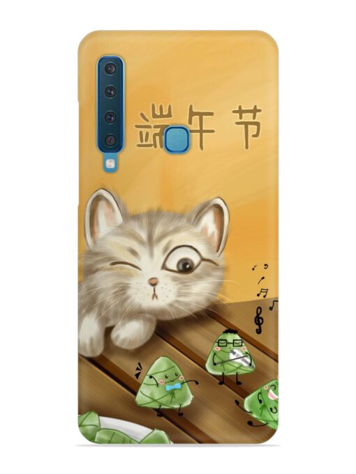 Cat Scorpion Dancing Snap Case for Samsung Galaxy A9 (2018) Zapvi