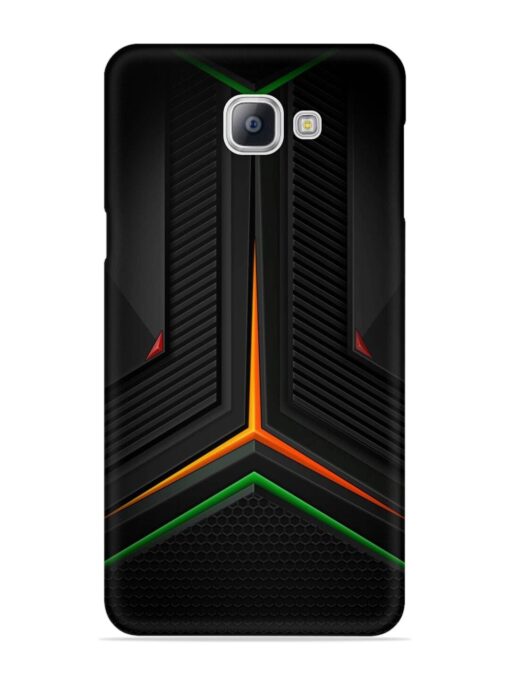 Orange Triangle Light Snap Case for Samsung Galaxy A9 Pro Zapvi