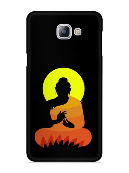 Buddha Art Black Snap Case for Samsung Galaxy A9 Pro Zapvi