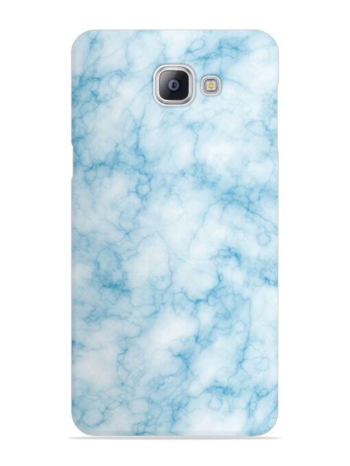 Blue White Natural Marble Snap Case for Samsung Galaxy A9 Pro Zapvi