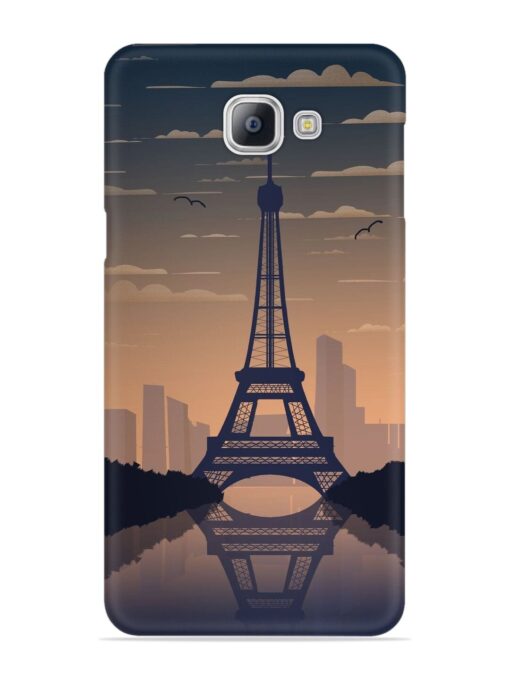 France Paris Eiffel Tower Gradient Snap Case for Samsung Galaxy A9 Pro Zapvi