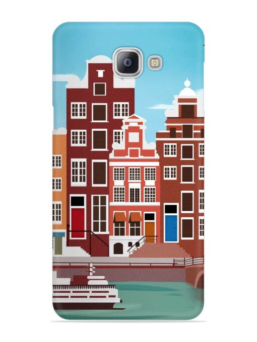 Scenery Architecture Amsterdam Landscape Snap Case for Samsung Galaxy A9 Pro Zapvi