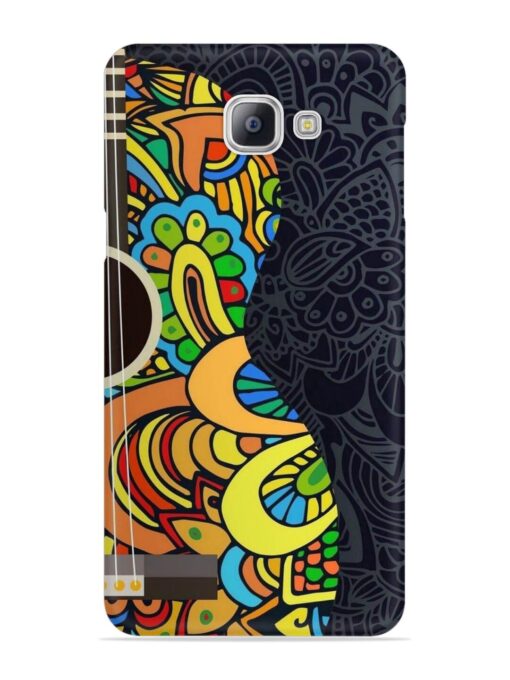 Guitar Vector Art Snap Case for Samsung Galaxy A9 Pro