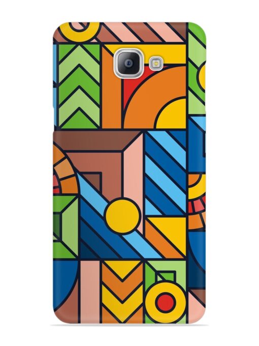 Colorful Geometric Snap Case for Samsung Galaxy A9 Pro