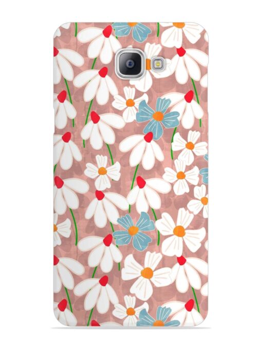 Abstract Petal Flowers Snap Case for Samsung Galaxy A9 Pro Zapvi