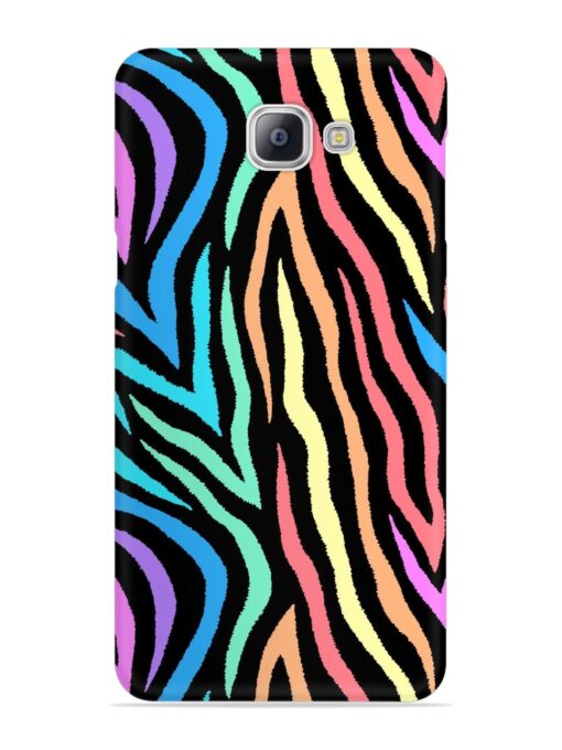 Colorful Abstract Zebra Snap Case for Samsung Galaxy A9 Pro